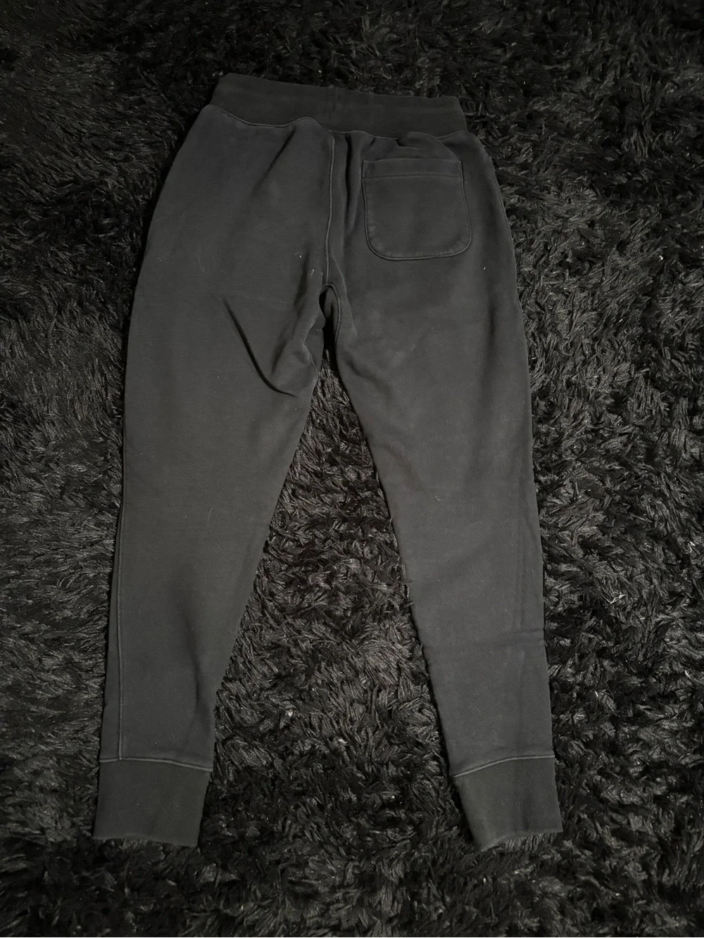 Black Champion Reverse Weave Sweatpant Joggers